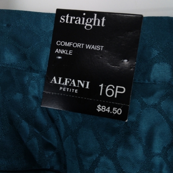 NWT Alfani Plus Size Straight Pant - Picture 9 of 9